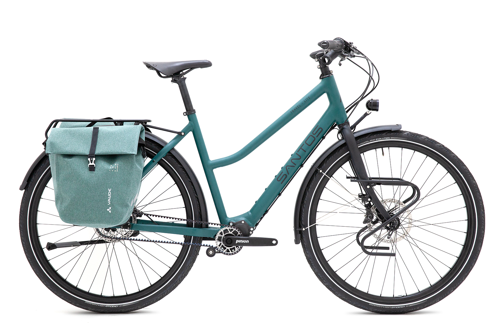 Santos Travel Lite mixte blue reef vaude pinion