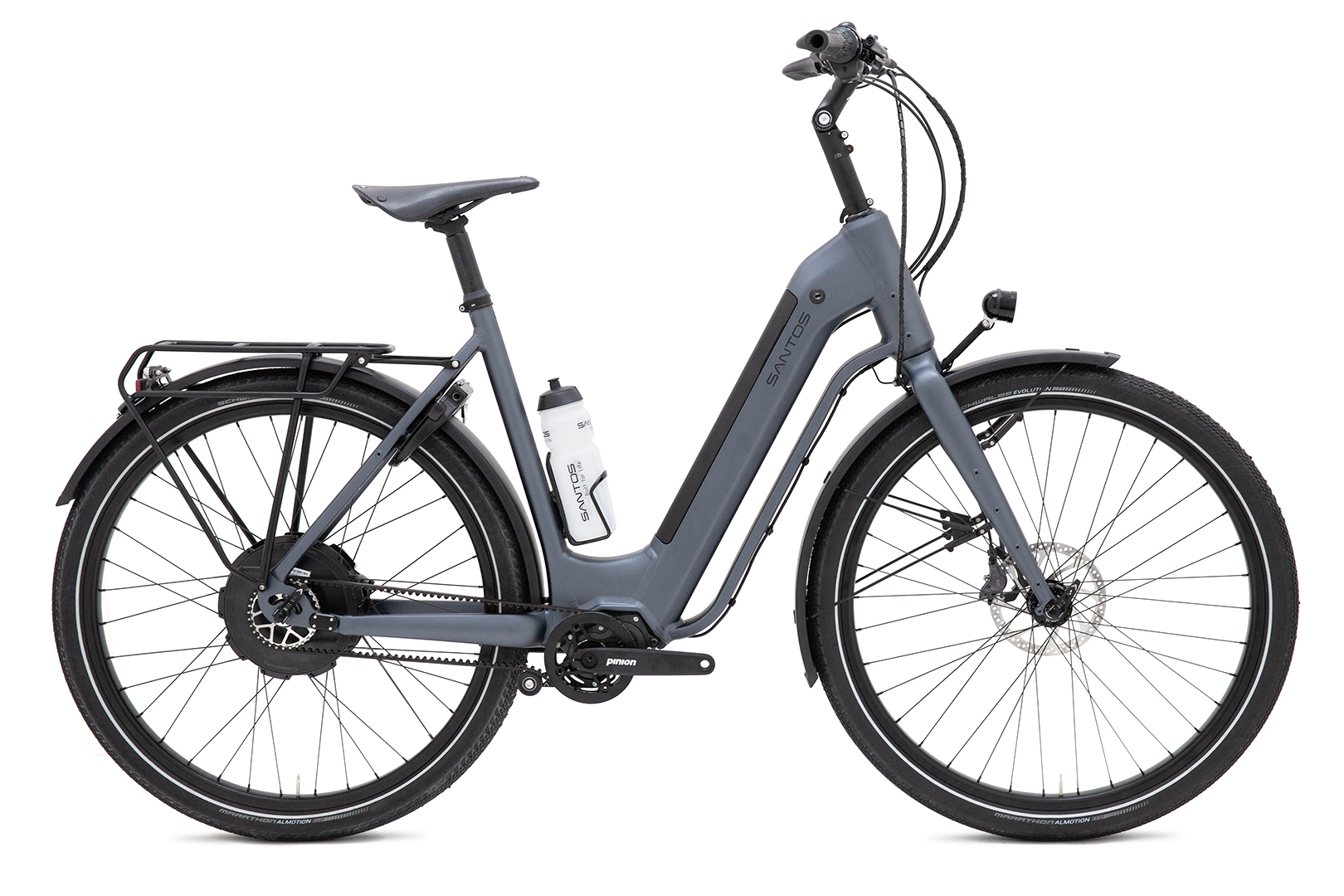 Santos LowStep-E-Neo Reisfiets Granite laag