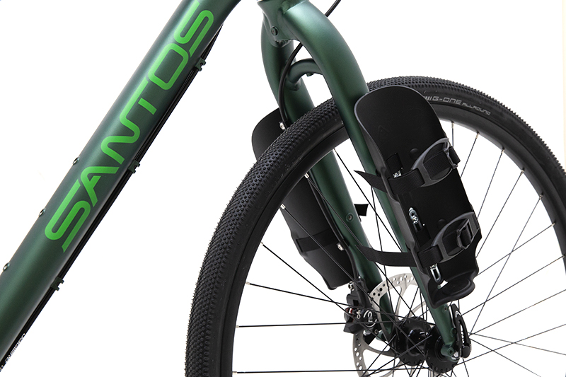 Santos Adventure fork with Santos Hold-it-all