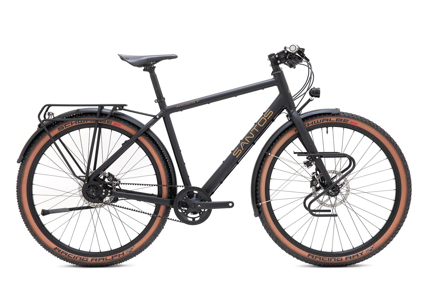 Santos Travelmaster 3+ charcoal mokka reisfiets