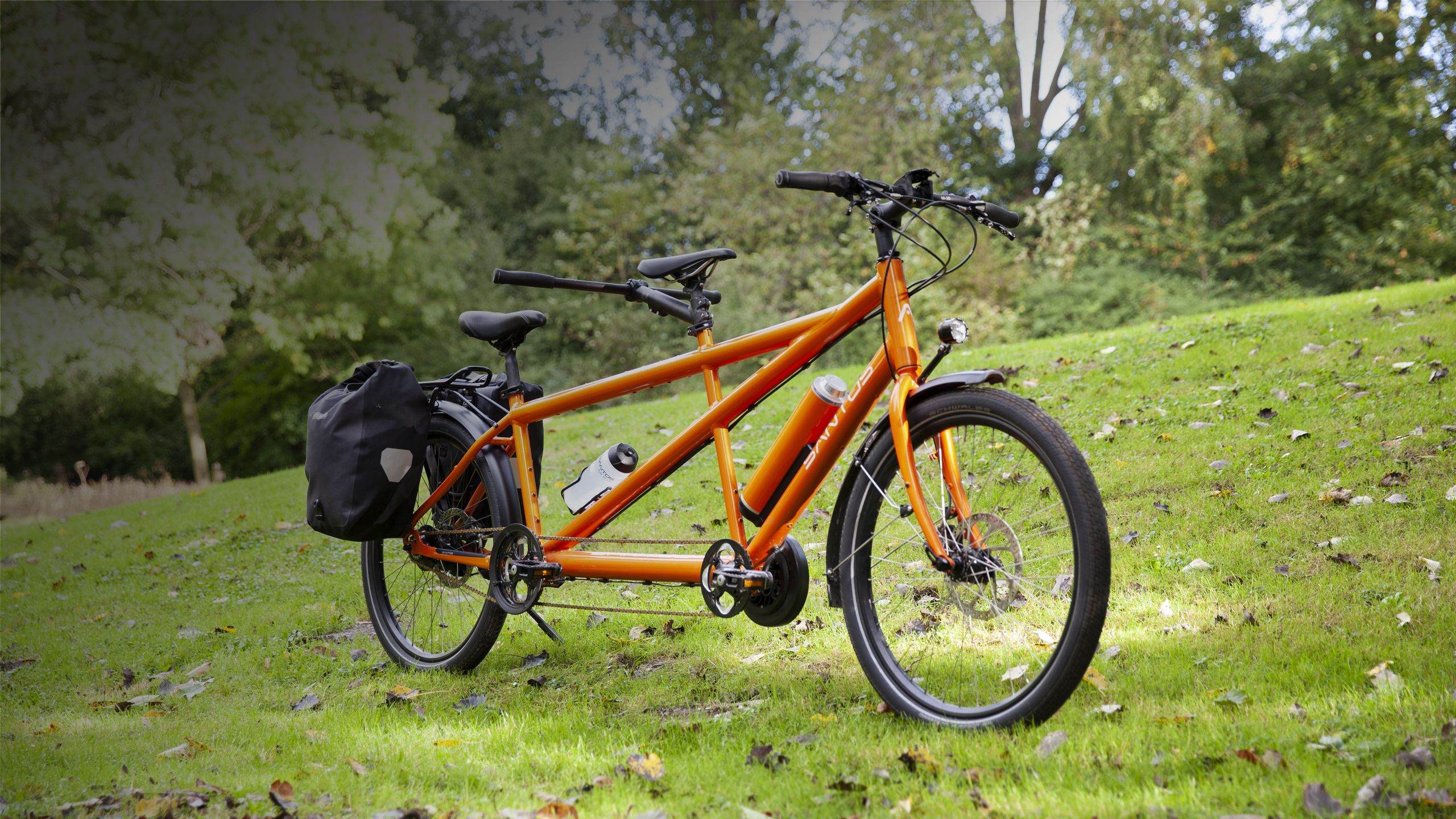 Santos double travel tandem orange