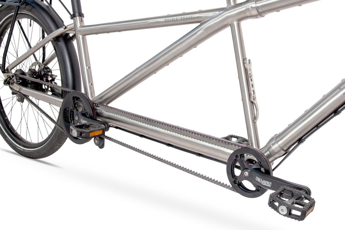 Dubbele riemaandrijving