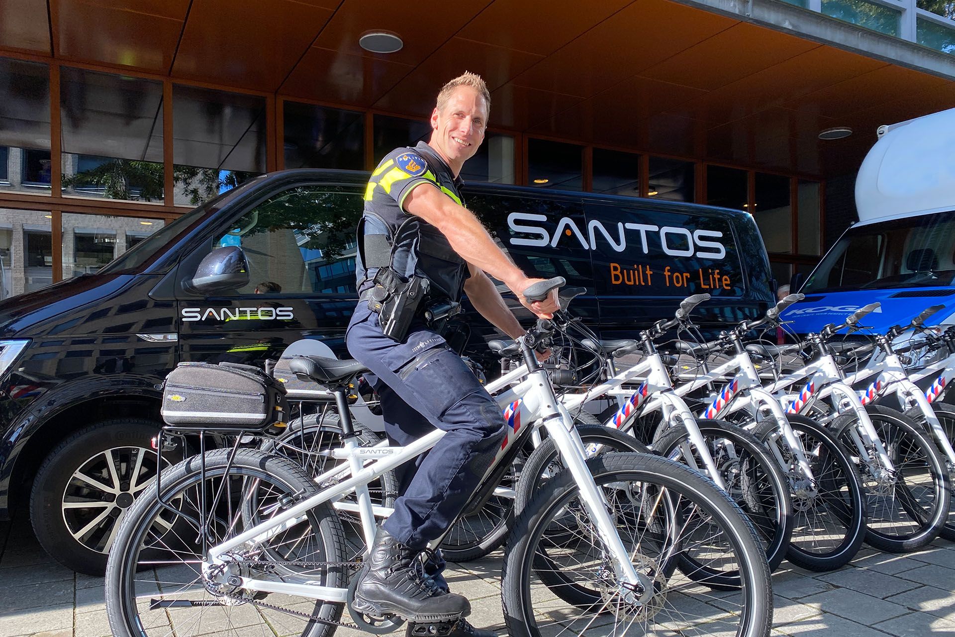 Delivery of Santos Bike Patrol to the Dutch Police
