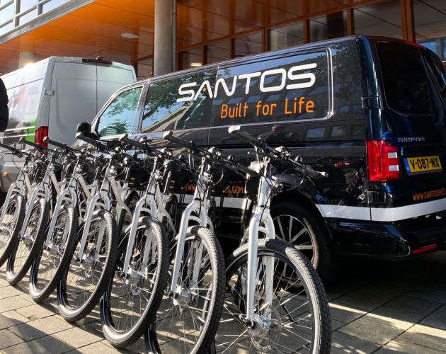 Santos Bike patrol politiefiets Nederland in praktijk.