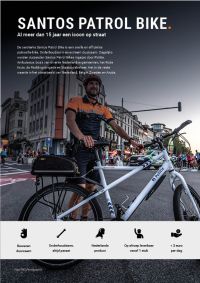 Santos patrol bike b2b folder