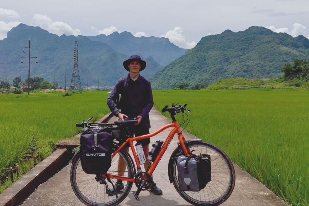 Robbert en Emma fietsen op hun Cross Lites van Zuid-Amerika naar Canada