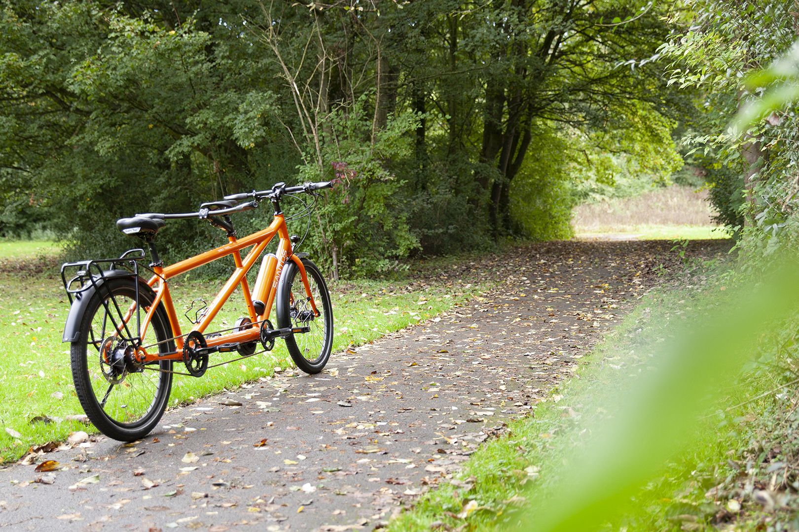 Santos double travel tandem orange