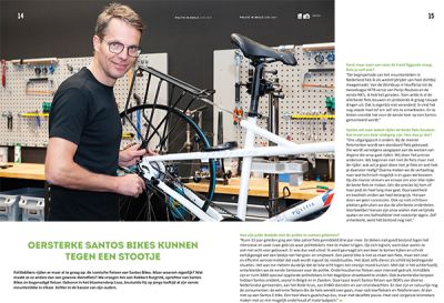 Santos Bike artikel politie in beeld