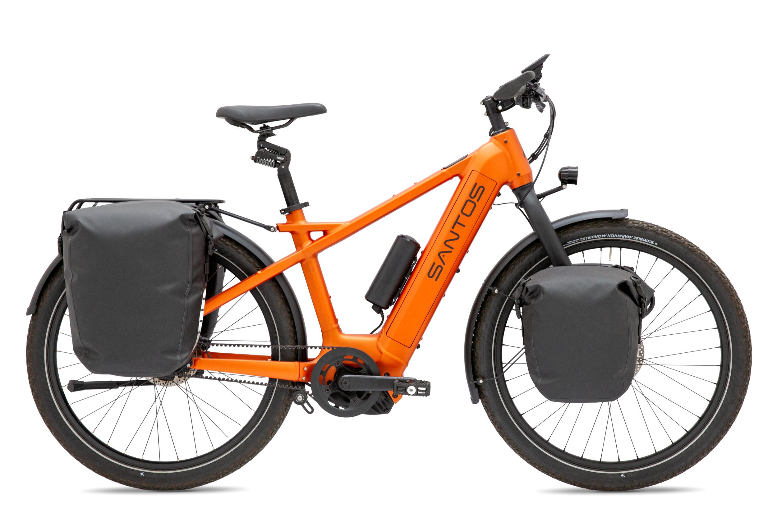 Santos Travelmaster-E-Bosch - Mixed Frame -  Kleur Satin Bronze