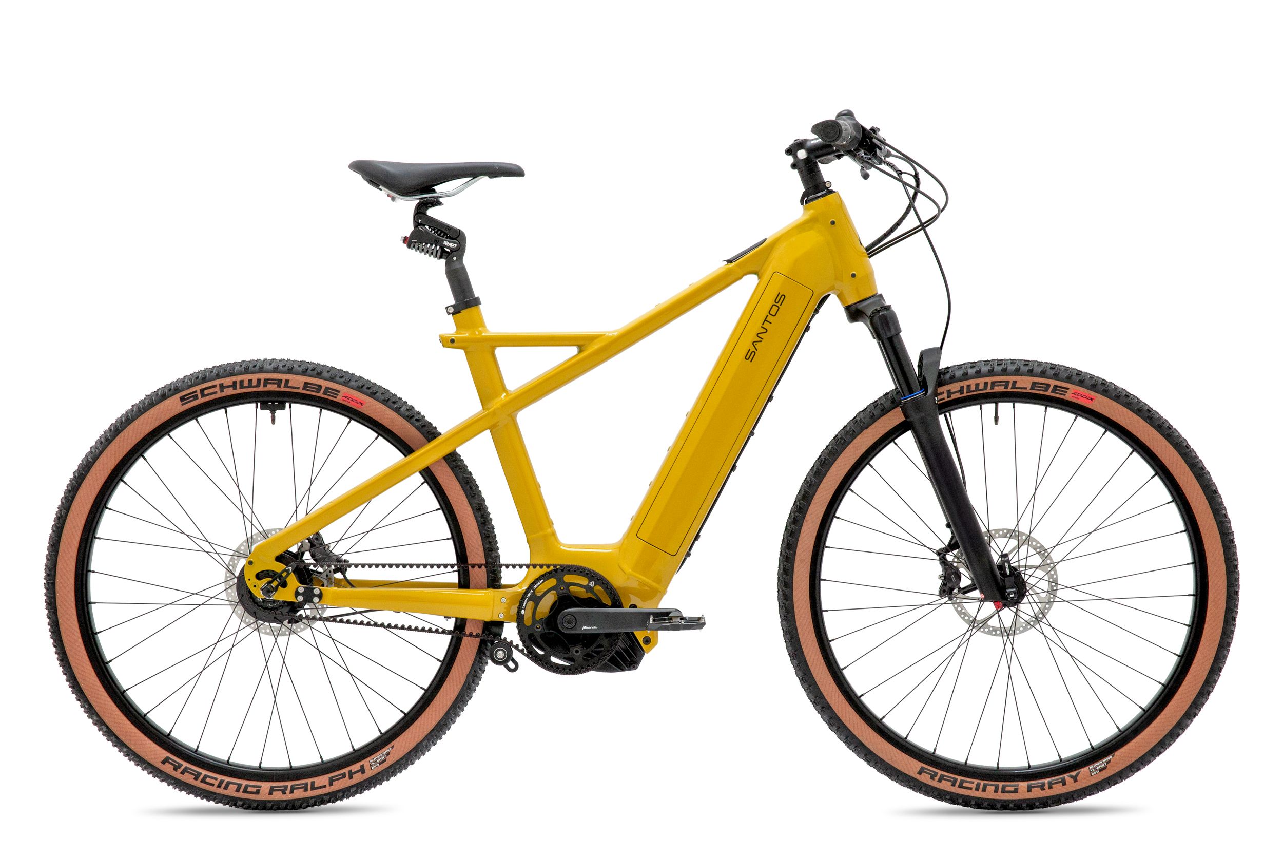 Santos Travelmaster-E-Bosch - Mixed Frame -  Kleur Pure Green